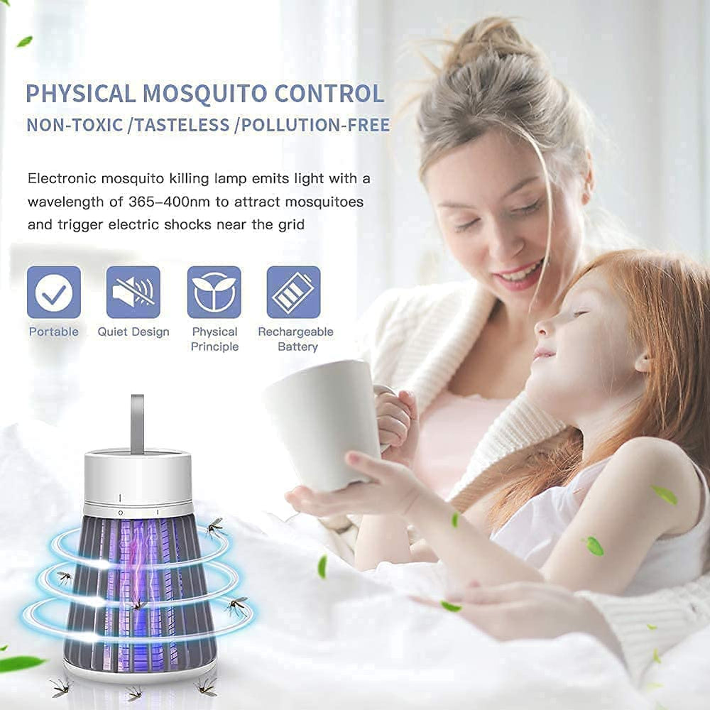 Eco-Friendly Mosquito Killer Lamp - Silent, Safe, and Effective